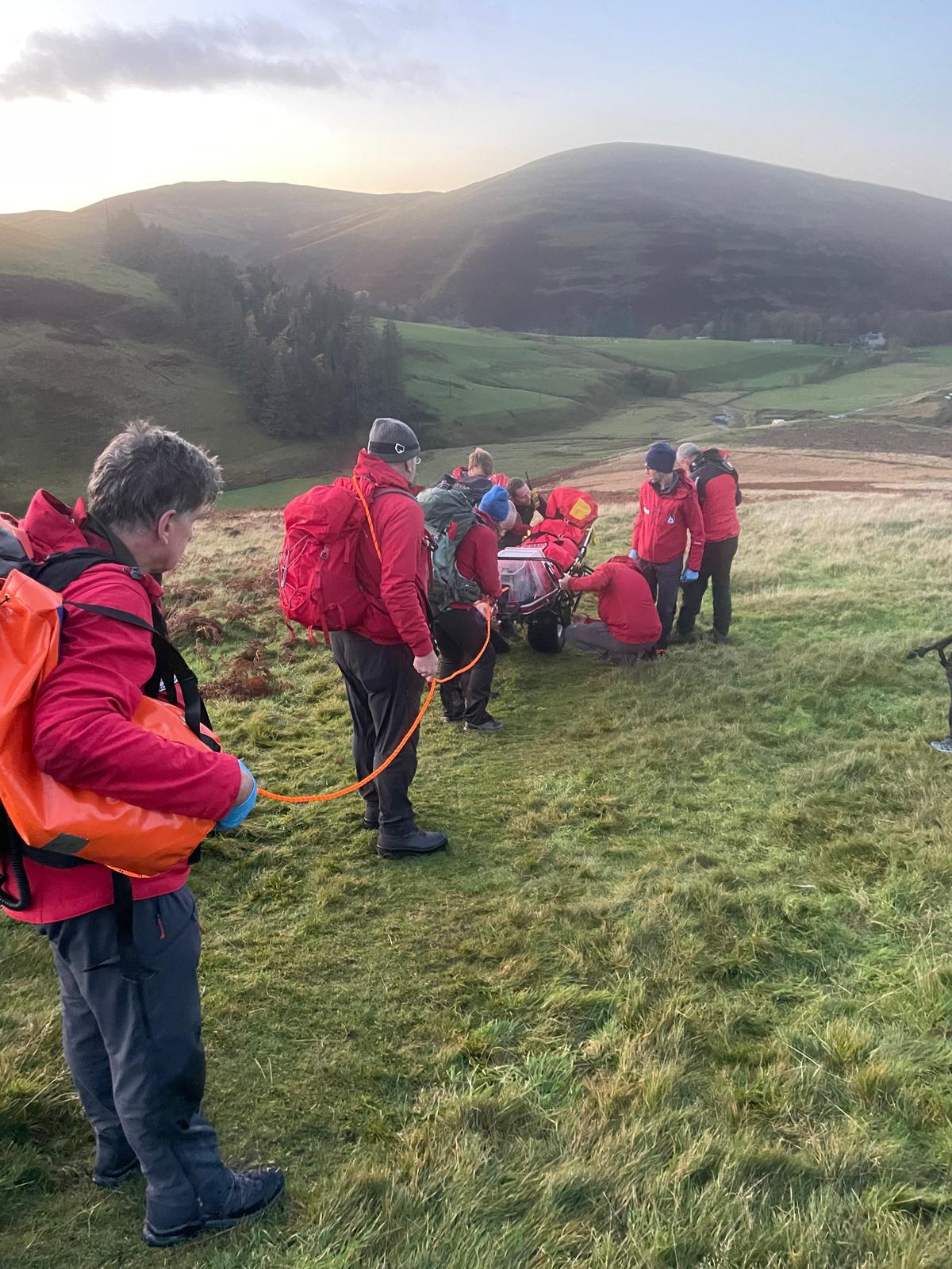Drama on Culter Fell